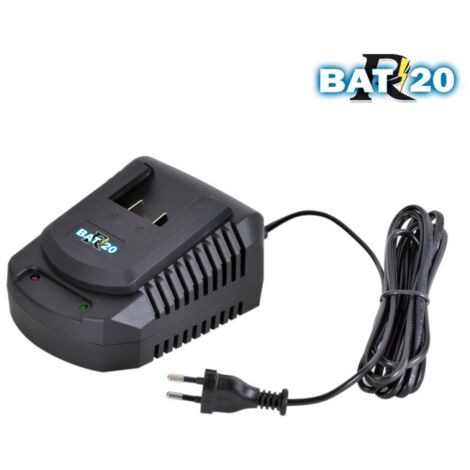 CARICABATTERIE RAPIDO 20V CARICA BATTERIE RIBIMEX PRBAT20/CHR (1/6)