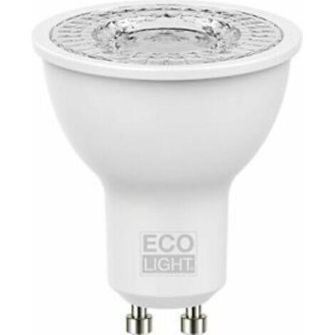 10PZ LAMPADA A LED SPOT GU10 FASCIO 110 luce fredda 8 W