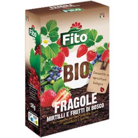 CONCIME PER FRAGOLE PICCOLI FRUTTI 1KG FITO BIO