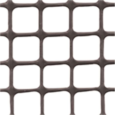 RETE PLASTICA BALCONE QUADRA TENAX - HDPE ANTRACITE MM 10X10 H.CM 100 ML 50 - 1 pezzo