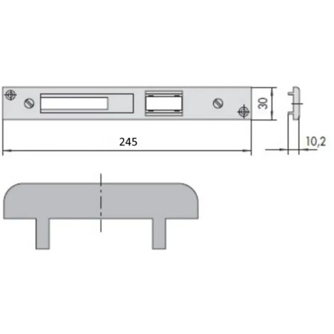 CONTROPIASTRA CISA 06463-17-0
