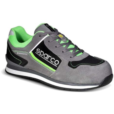 SPARCO SCARPA GYMKHANA - Taglia: 42 - Colore: Grigio Scuro / Verde Fluo (1/3)