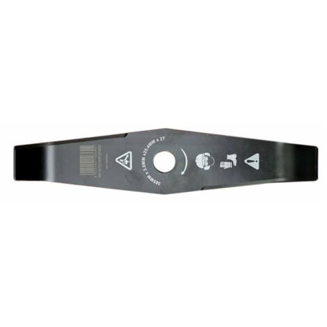 Disco decespugliatore a 2 denti mulching per arbusti larghezza di taglio 250mm