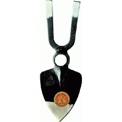 Zappetta a cuore con bidente art. 005 gr. 550 - manico 6030202/6030905
