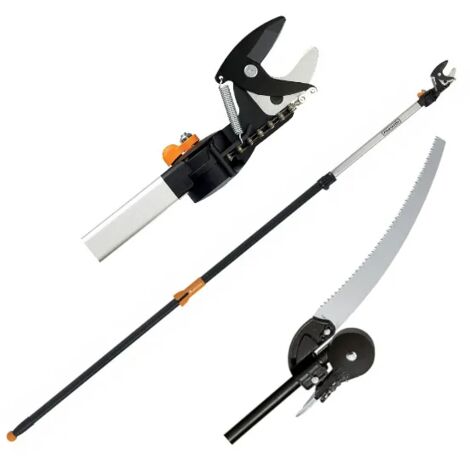 Svettatoio Telescopico Professionale Fiskars UP86 - Asta 240/400 cm - Taglio 35 mm (1/10)