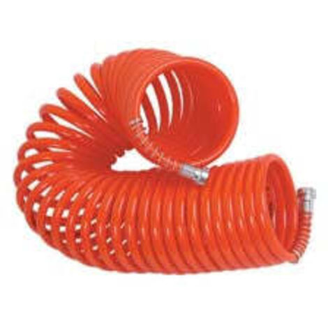 Tubo A Spirale Per Compressori Con Attacchi A Baionetta - ø mm.6x8 mt.7,5