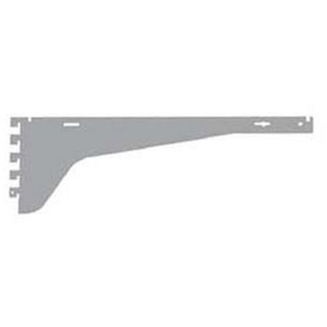 Mensola 5 ganci passo 25 5a verniciata grigio ral 7035 - Specifiche: mm 600 portata Kg 180 a coppia