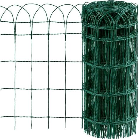 RETE RECINZIONE ZINCATA ELETTROSALDATA PLASTICATA 25 MT X 90 CM ALTA FER 30977