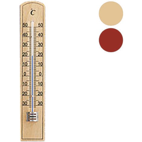 Termometro in legno per ambiente