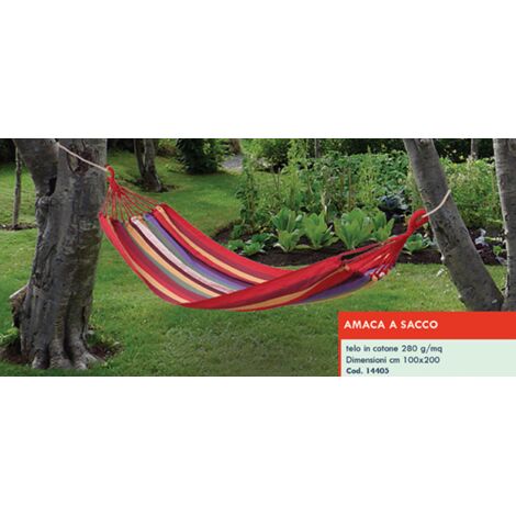 Amaca a Sacco con Telo in Cotone 100x200 cm FERLIVING