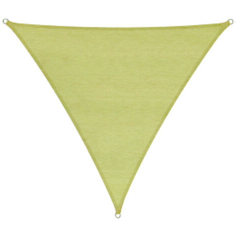 1PZ VELA OMBREGGIANTE HDPE TRIANGOLARE BEIGE - mt.5x5x5 (1/3)