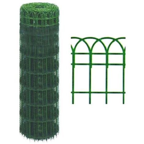 Rete Decorativa in Acciaio Zincato e Poliaccoppiato H 65 M 25 Trex 00987