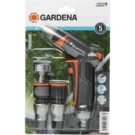 GARDENA Set Lancia a impulsi e raccordi Premium (18298-20)