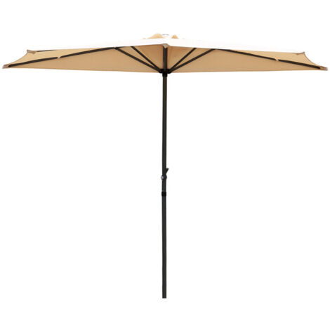 OMBRELLONE A PARETE 1/2 TONDO D 270CM