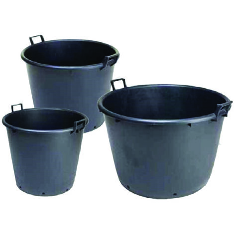 MASTELLO PER VIVAIO 2 MANICI lt. 24 - DIAM 40 cm. CON FORI DF 612903