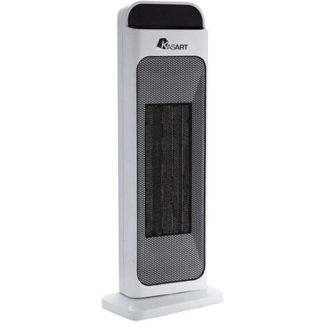 Stufa stufetta ceramica a torretta con display LCD e telecomando due livelli di potenza 1000-2000W con oscillazione automatica (1/4)