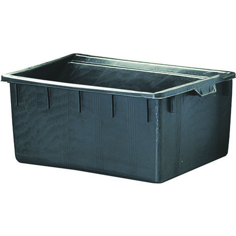 MASTELLONI RETTANGOLARI NERI 180lt ICS