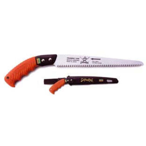 Segaccio Per Potare Di Precisione Con Fodero - lama dritta mm.150 (GSF-150-SH) manico arancio