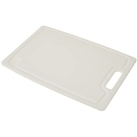 Tescoma 378816 Presto Tagliere Rettangolare, Plastica, Bianco, 40 x 26 cm, 1 Pezzo
