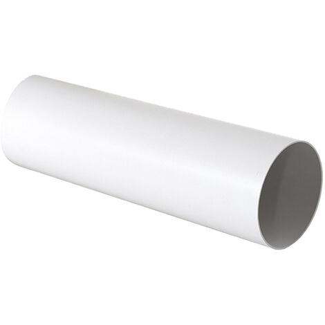 First 125mm da 1mt tubo tondo bianco mm per aerazione cappa