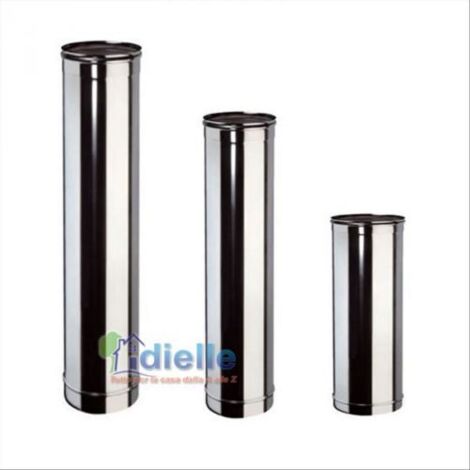 Tubo Acciaio Inox Aisi 304 Monoparete Spessore - mm.0,5 - Lunghezza: mm 500 - Diametro: Ø mm 250