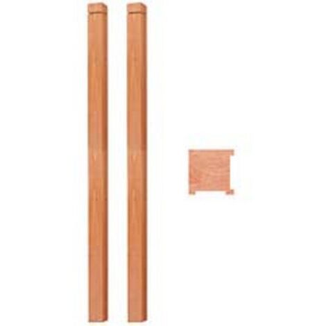 1PZ PALO PER GRIGLIATO AD ANGOLO - cm.6x6x230h.