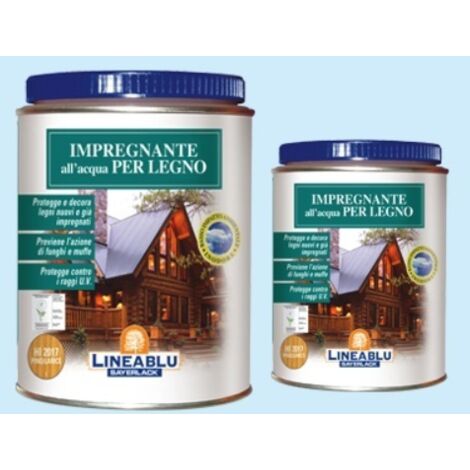Impregnante all'acqua per legno - Specifiche: HI 2017 ml 750 - Colore: Pino/Larice