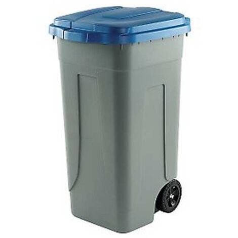 Coperchio per pattumiera lt.100 blu