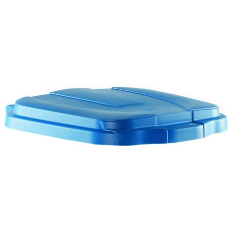 Coperchio per pattumiera lt.100 blu