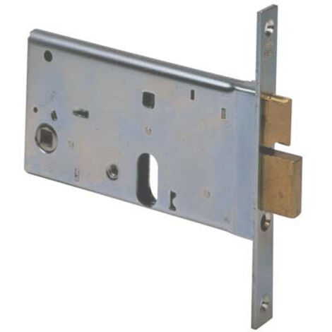 SERRATURA METALLO INFILARE 44460 CISA • B.Q ZINC F.MM 16 F.OVALE M2+SCR H.MM 77 E.MM 70