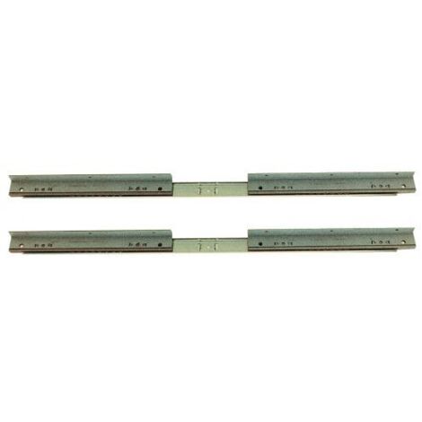Omge art 855 guida in acciaio per tavoli allungabili 60 cm guide tavolo