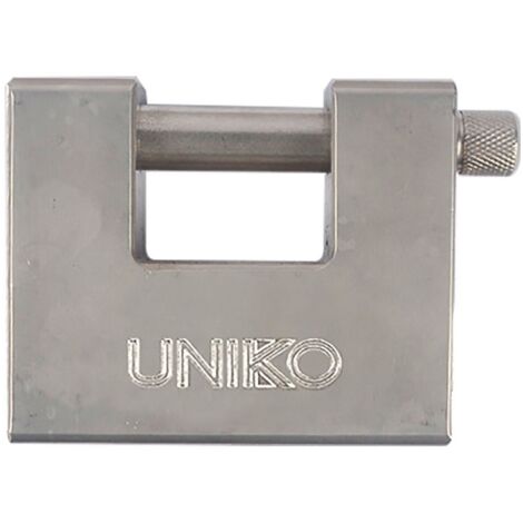 Cisa 28550-66-0 Lucchetto Rettangolare Monoblocco Per Serrande Acciaio 66 Mm 8015345078913 - Foto 6