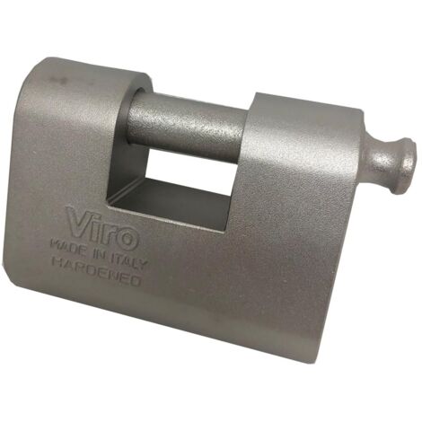 LUCCHETTO ANTISCASSO MONOLITH VIRO - ACCIAIO CARBONITRURATO CHIAVI 2 MM 78 - 1 pezzo