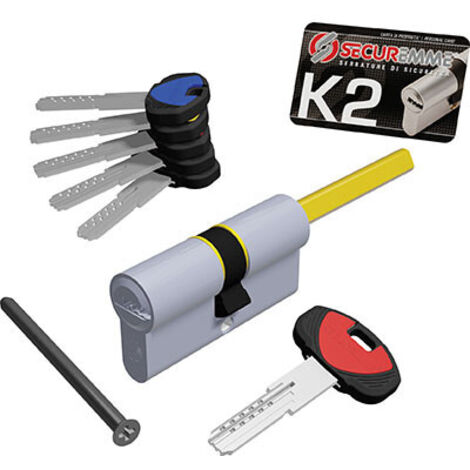 CILINDRO SAGOMATO K2 3200-Q X POMOLO SECUREMME