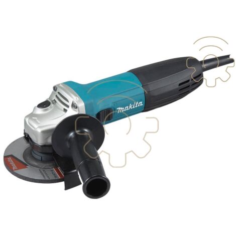 Makita – Smerigliatrice 720W – Velocità 11000 Giri/min – Diametro disco 11,5 cm – Mandrino M14 – Vibrazione 7,5 m/s² (1/7)