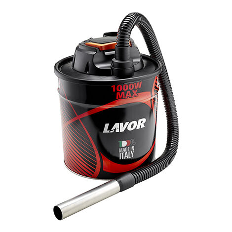 Lavor Wash Aspiracenere 1000W 18 Litri 15bar 30 Litri senza Filtro Cartuccia