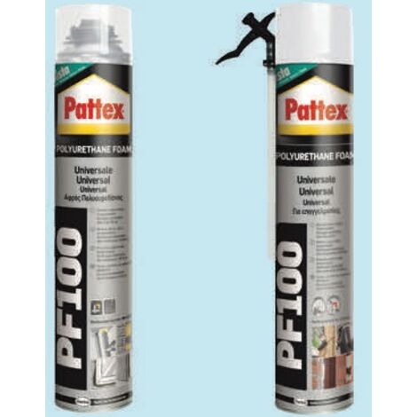 SCHIUMA POLIURETANICA PF100 PATTEX ML.750 UTILE PER COIBENDARE RIEMPIRE ISOLARE