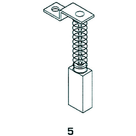 Set spazzole 2 pezzi tipo 05 UNIVERSALE 10.0 x 6.4 x 21.0 mm 009214 Set spazzole 2 pezzi tipo 05 UNIVERSALE 10.0 x 6.4 x 21.0 mm 009214
