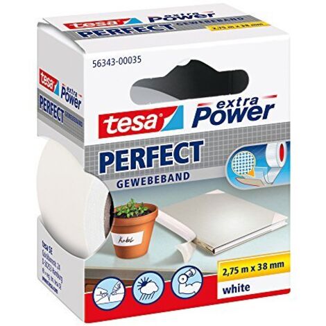 Nastro telato - mm.38x2,7mt. colore bianco