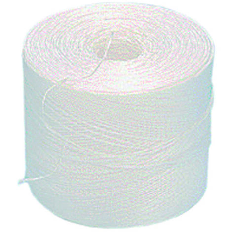 Spago Bianco Polipropilene Stabilizzato - T1000 ø mm.1,4 - circa mt.900 al kg. - 2 kg
