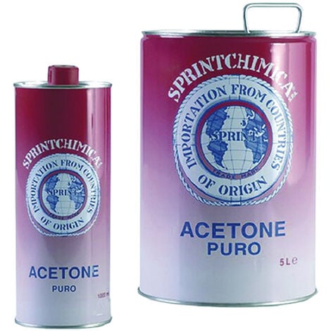 ACETONE PURO 99,9°, Solventi e Diluenti