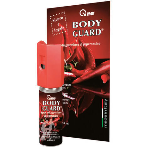 Vmd italia bodyguard spray al peperoncino - ml.16