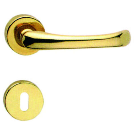 Mangla Su Rosetta N Ottone Lucdo Verncato N Porcellana Banco Godva Classque | Brass