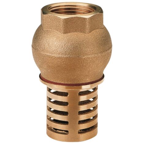 Valvola di fondo per acqua art.140 - Specifiche: F 1/2 pressione esercizio 10 bar