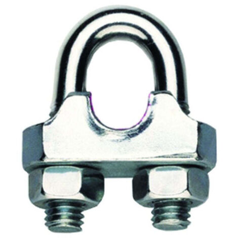Morsetti a cavallotto in acciaio inox art.8416 - 10 pz