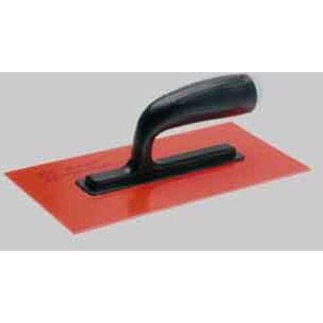 Frattone americano liscio con manico in abs idoneo per graffiato 13 x 28 cm -Rosso