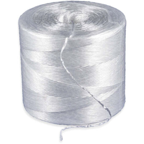 rotolo bobina Spago Bianco Polipropilene  - T800 ø mm.1,9  - circa mt.700 al kg. - 2 kg