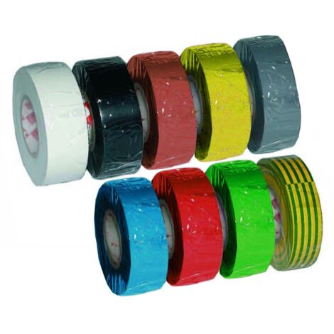 Nastro isolante spessore mm.0,13 SCAPATAPES - Specifiche: mm 25x25mt. colore bianco - 8 pz