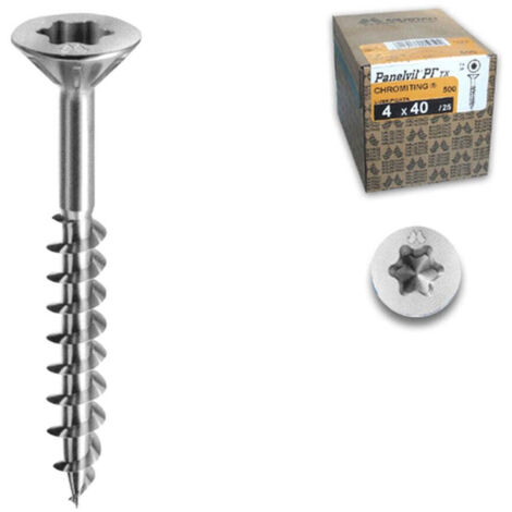 Vite Panel-Vit PF Chromiting - TSP a torx - Misura (Diam x Lungh mm): 3.5x30 - 500 pz