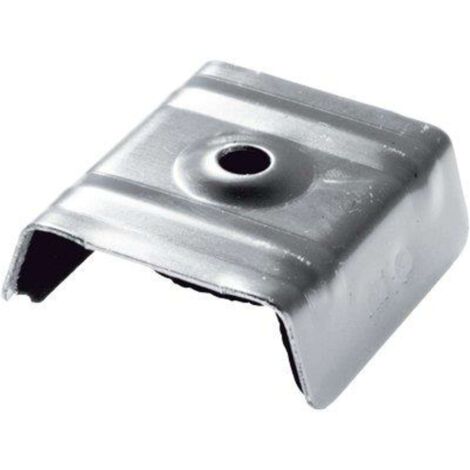 CAPPELLOTTO COPERTURE GRECATE - GRECA MM 15/19  ZINCATO CF=PZ 100 - 1 confezione